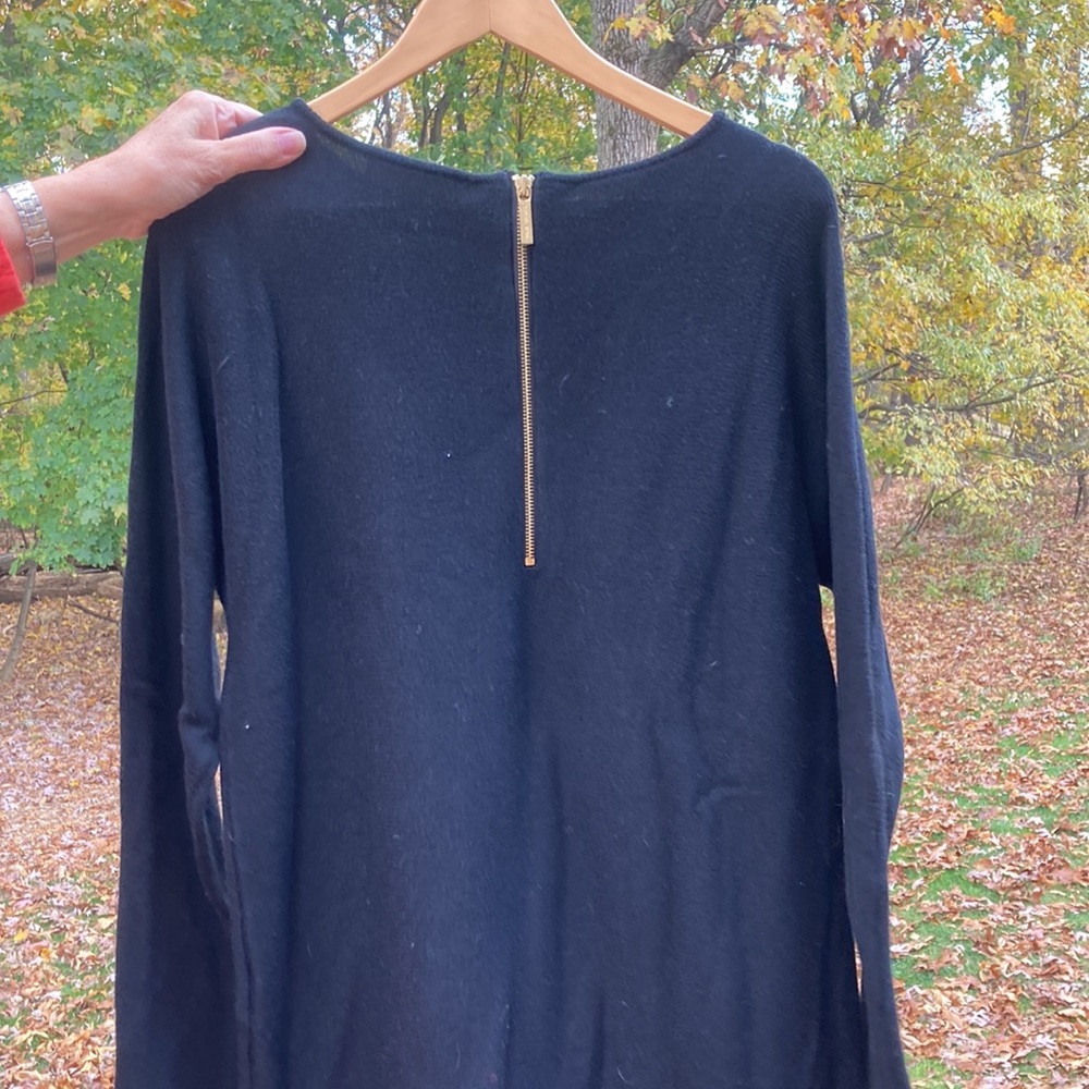 Michael Kors high low black tunic